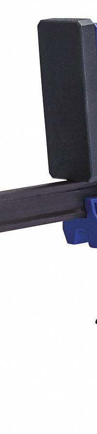 IRWIN Bar Clamp: Full-Faced / Flat, 6 in Max Jaw Opening, 9 1/4 in to 14 7/8 in, 3 3/4 in Throat Dp (MPN 1964711). Key specifications — attr663922: IRWIN.