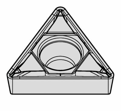 WIDIA Triangle Turning Insert: TCMT2151FP - Triangle (T) Indexable Turning Inserts