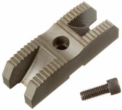 RIDGID Jaw, W/Screw C36 Wrench: For Serrated Jaw Texture, Steel, Compatible with C36, 32600. Key specifications — attr309798: Serrated; attr309799: Steel; attr309802: C36; attr319246: 32600; attr324940: RIDGID.