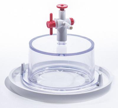 SP SCIENCEWARE Vacuum Desiccator: Vacuum, Rectangular, 0.02 cu ft Capacity, Polycarbonate - Vacuum Desiccators