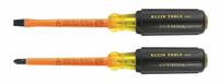 KLEIN TOOLS ESD Safe Insulated Screwdriver Set: 1-10 Pieces, 2 Pieces, Phillips/Slotted Tip (MPN 33532-INS). Key specifications — attr1205274: KLEIN TOOLS; attr1205269: 1/4 in.