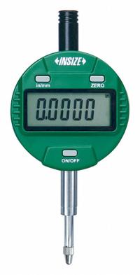 INSIZE Digital Indicator: 0 in to 0.5 in /0 mm to 12.7 mm, Inch/Metric, +/- 0.0015 in Accuracy, Ball (MPN 2112-10E). Key specifications — attr1184065: INSIZE; attr1184072: +/- 0.0015 in; attr1184084: 2.28 in.