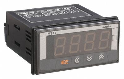 AUTONICS Digital Panel Meter: -1,999 Display Span - Min, 9,999 Display Span - Max - AC Voltage Digital Panel Meters