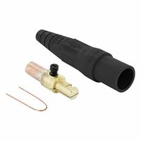 Single Pole Inline: Male, Black, 600V AC/600V DC, 220 A, Crimp Tube Termination, 16 Series (MPN 16D26-UE). Key specifications — Gender: Male; Series: 16; Brand: LEVITON.