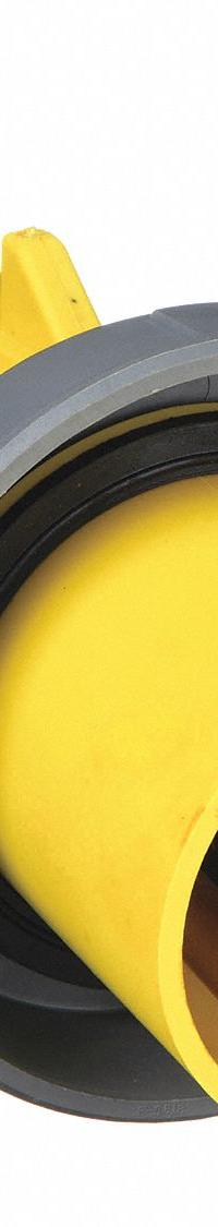 HUBBELL Pin and Sleeve Plug: Yellow, 125V AC, Single Phase, 60 A, 2 Pole, 3 Wire, IEC Grounding (MPN HBL360P4W). Key specifications — Brand: HUBBELL.