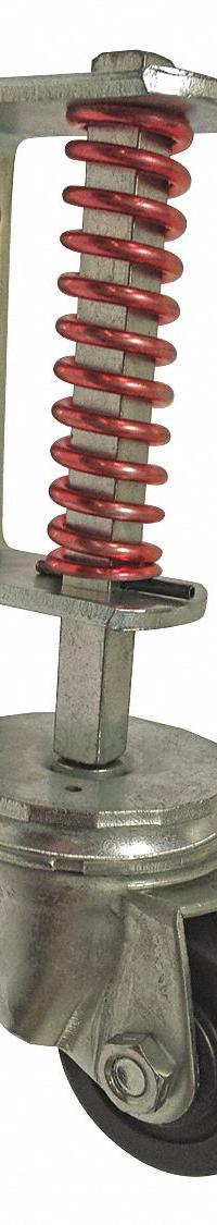PAYSON CASTERS, INC Side Mount Caster: Swivel, Rubber, 3 in Wheel Dia., 1 7/8 in Wheel Wd, Steel (MPN 882-3PJ). Key specifications — Wheel Bearing Type: Plain; Brand: PAYSON CASTERS, INC.