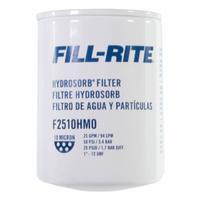 FILL-RITE Fuel Filter: Water, Repl Filter, Water, 10 micron Filter Rating, 25 gpm Max. Flow Rate (MPN F2510HM0). Key specifications — Compatible Grainger Part Number: 38NH82; Brand: FILL-RITE; Body Material: Steel; Filter Material: Hydroglass; Compatible Manufacturer Model Number: 1200KTG9075.