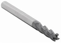 APPROVED VENDOR Square End Mill: Carbide, AlTiN Coated, 4 Flute, 4 mm Mill Dia, 14 mm LOC, 51 mm OAL (MPN 206-001330B)