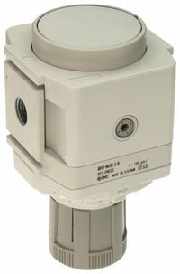 SMC Regulator: Die-Cast Aluminum, 1/4 in NPT, 7.251887 psi to 123.2821 psi, 1 MPa Max Op Pressure (MPN AR40-N02H-Z-D). Key specifications — attr111664: No; attr111400: AR-D; attr111627: SMC.