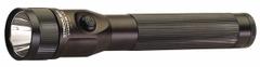 STREAMLIGHT Rechargeable Flashlight: Rechargeable, 425 lm, 3 hr Run Time at Max. Brightness, Black (MPN 75834). Key specifications — Charger Style Included: AC/DC Smart Charger; Brand: STREAMLIGHT; Battery Requirements - Broad: Includes Rechargeable.