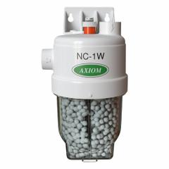 NEXUS Gas Wall and Ceiling Unit Heater Condensate Neutralizer: 1.9 gph Condensate Flow Rate (MPN 11AS-EW-1). Key specifications — Product Type: Condensate Neutralizers; Compatible Grainger Part Number: 55GY94; Body Style: Canister Style Condensate Neutralizer; Overall Dimensions - H x W x D: 14-1/4 in x 4-3/4 in x 4-3/4 in; Brand: NEXUS.