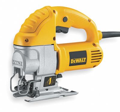 DEWALT Jigsaw: 5.5 A Current, 3,100 stroke/min Stroke Rate - Max, Orbital, 1 in Stroke Lg - D-Handle Corded Jigsaws