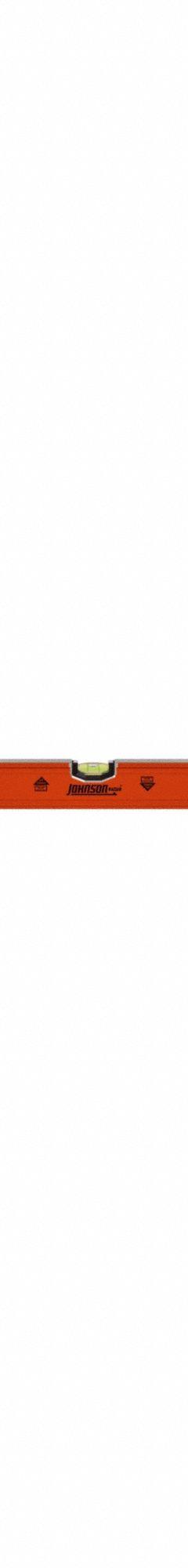 JOHNSON LEVEL Box Level: Level & Plumb, Box, 1 Cushioned, Cushioned, 72 in Overall Lg, 0, Aluminum (MPN 9850-7200). Key specifications — attr934734: 9850-7200; attr934735: JOHNSON LEVEL; attr939796: Acrylic; attr983962: Aluminum; attr939959: Top & Side Read; attr939953: Removable End Caps.