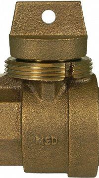 A.Y. MCDONALD Manual Two-Way Ball Valve: 1 1/4 in Pipe Size, FNPT x FNPT, 300 psi Max Op Pressure (MPN 76101 1-1/4"). Key specifications — Brand: A.Y. MCDONALD; Handle Material: Brass; Handle Type: Tee; Standards: ANSI/AWWA C800; Connection Type: FNPT x FNPT.