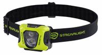 STREAMLIGHT Rechargeable Headlamp: Rechargeable, 200 lm Max. Brightness, 48 hr Max Run Time, Yellow (MPN 61435). Key specifications — attr1391544: USB Cord; attr1391546: STREAMLIGHT.