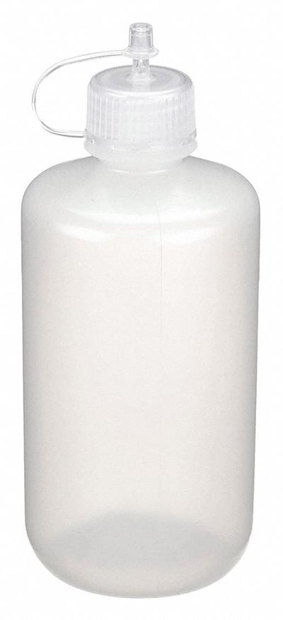 APPROVED VENDOR Dropper Bottle: LDPE, 250 mL, 8 fl oz, No Label - LDPE Dropper Bottles