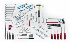 WRIGHT Fractional General Service Tool Set: 119 Total Pcs, SAE, 1/4in/3/8in/1/2in Socket Drive Size (MPN 152). Key specifications — attr538253: WRIGHT; attr548973: Slip Joint Plier; attr548974: Spiral Thread Screw Extractor 5 Piece Set; attr548975: (16) Hand Socket 6 Pt Std SAE; attr548983: (7) Combination Wrenches 12 Pt Satin.