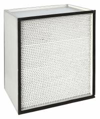 GRAINGER HEPA Air Filter: 24 in x 24 in x 12 in, 99.97% Filter Efficiency, Upstream and Downstream (MPN 53TE87). Key specifications — Brand: GRAINGER; Frame or Header Material: Galvanized Steel.