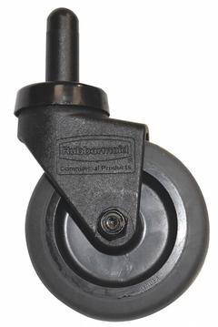 RUBBERMAID COMMERCIAL PRODUCTS Caster, Quiet, 3", Gray, WB Trolley: Fits Rubbermaid Brand (MPN GRFG1990704). Key specifications — For Use With Mfr. Model Number: FG768000YEL; Fits Brand: Rubbermaid; Product Type: Caster, Quiet, 3", Gray, WB Trolley; Brand: RUBBERMAID COMMERCIAL PRODUCTS.