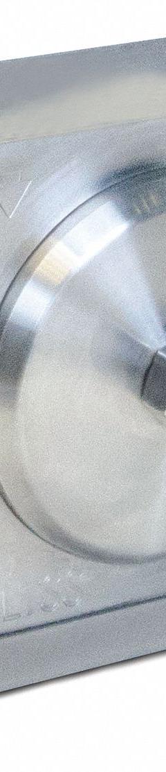MILLENNIUM Pneumatic Vibrator: 965 lbf, 6,800 vpm, 3/8 in NPT, MLTSS, 70 dBA, Stainless Steel (MPN MLTSS-320). Key specifications — attr671163: 70 dBA; attr671170: 510 lbf @ 60 psi; attr671165: 6,800 vpm @ 80 psi; attr671184: 3/8 in; attr671185: NPT; attr671192: NPT; attr671193: 1/2 in; attr671175: MILLENNIUM.