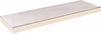 HALLOWELL Boltless Shelf: 72 in x 48 in, 685 lb Load Capacity, Particleboard, Tan, Boltless Shelf (MPN DRCCPL7248PT). Key specifications — Decking Material: Particleboard; Includes: (2) Side to Side Beams; Shelf Configuration: Single Straight; Color: Tan; Frame Material: Steel; Brand: HALLOWELL; Frame Finish: Powder Coated; Product Type: Boltless Shelf.
