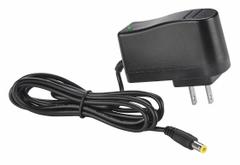 DICKSON Plug-In Charger: 120/240V AC, 12V DC, 1 A Output Current, Regulated, Positive (MPN R180). Key specifications — Input Voltage: 120/240V AC; Output Plug Inside Polarity: Positive; Output Voltage: 12V DC; Regulated: Regulated; Brand: DICKSON.