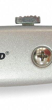 WESTWARD Utility Knife: 6 in Overall Lg, Steel Std Tip, Plain, Silver, Tools Needed (MPN 1YJC8). Key specifications — attr307837: Tools Needed; attr307830: Steel Standard Tip; attr307833: Silver; attr307831: Plain; attr324891: WESTWARD.