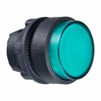 SCHNEIDER Extended Push Button: Green, 22 mm Mounting Size, Non-Metallic, Momentary (MPN ZB5AW13). Key specifications — Brand: SCHNEIDER; Action: Momentary; Series: XB5; Push Button Material Type: Non-Metallic.