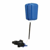 ANKA Float Valve: For Water Media, Angle Valve Body, Rectangular, Bulkhead, Thermoplastic, MNPT, NPT (MPN XF1-3/4). Key specifications — Body Material: Thermoplastic; Mounting: Bulkhead; Standards: ULC; Arm Adjustability: Adjustable; Connection Gender - Side 1: Male; Brand: ANKA; Connection Type - Side 1: NPT; Flow Rate: 95 gpm @ 175 psi.