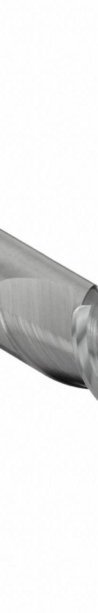CLEVELAND Square End Mill: Carbide, 2 Flute, 3/8" Mill Dia, 2-1/2" LOC, 6" OAL (MPN C60491)