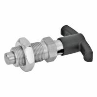 JW WINCO Indexing Plungers with T-Handle: Locking, 18-8 SS Body & Plunger, M12x1.5, 6 N to 25 N (MPN 817.4-6-9-M12X1.5-CK-NI). Key specifications — Brand: JW WINCO.