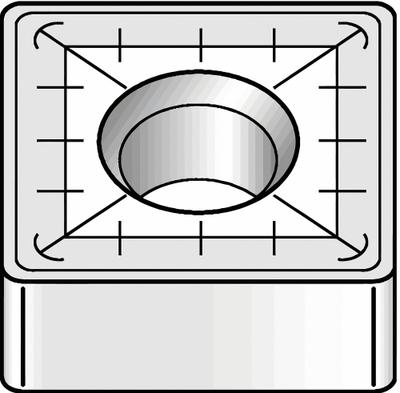 WIDIA Square Turning Insert: SNMM8568 - Square (S) Indexable Turning Inserts