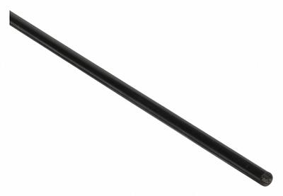 SEELYE Plastic Welding Rod: HDPE, Std, Round, 3/16 in x 48 in, Black, 1 lb - Standard HDPE Welding Rods
