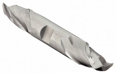 CLEVELAND Square End Mill: Cobalt, Double End, 2 Flute, 3/4" Mill Dia, 1-5/16" LOC - Double-End Cobalt Square End Mills