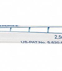 EPPENDORF Pipettor Tip: Sterile, 2.5 mL Capacity, Individually Wrapped, No Filter, Clear, 100 (MPN 0030089553). Key specifications — Brand: EPPENDORF; Color: Clear; Material: Biomedical Grade Plastic; Sterility: Sterile; For Pipette Type: Eppendorf Pipettor; Includes Filter: No Filter; Configuration: Individually Wrapped.