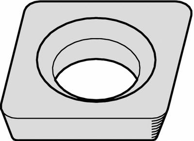 WIDIA Diamond Turning Insert: CDHB12061 - Diamond Indexable Turning Inserts