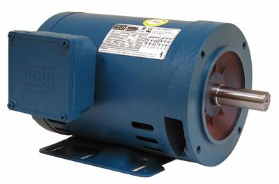 WEG General Purpose Motor: C-Face/Rigid Base Mount, Open Drip Proof, 25 hp - C-Face with Rigid Base 3-Phase General Purpose AC Motors