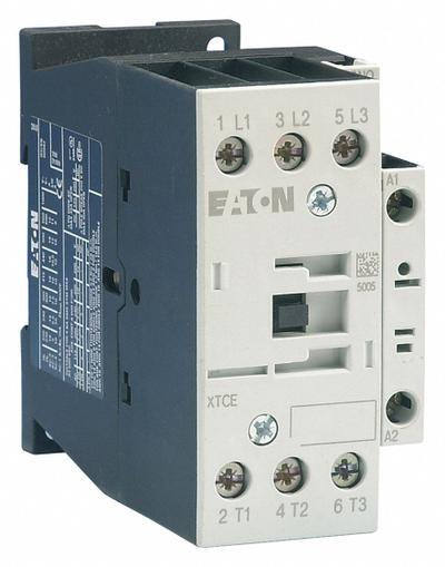 EATON Magnetic Contactor: Non-Reversing, 3 Poles, 3NO Contacts, 25 A - Non-Reversing IEC Contactors