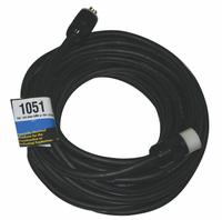 SOUTHWIRE Extension Cord: Outdoor Use, 100 ft Lg, Outlet, L21-30P, 10/5, SOW, Black, 30 A Current (MPN 1051). Key specifications — Brand: SOUTHWIRE; Temperature Rating: -40° to 194°F; NEMA Plug Configuration: L21-30P.