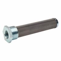 LENZ Hydraulic Suction Strainer: 1 1/4 in NPT, 25 gpm, 100 Mesh, Stainless Steel, Externally Mounted (MPN 221217). Key specifications — attr98904: LENZ; attr95795: Stainless Steel.