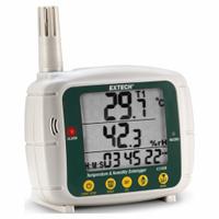 EXTECH Data Logger: 0%to 100% Relative Humidity Measured, -4°F to 158°F, -20°C to 70°C, 42280A, USB. Key specifications — Interface: USB; Parameters Measured: Temperature °C; Brand: EXTECH; Features: Adjustable Alarm; Includes: USB Cable; Software Options: Software Included; Data Logger Type: Temperature.