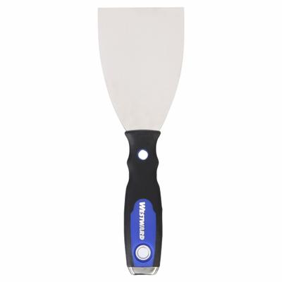 WESTWARD Putty Knife: Bld. Mat. Stainless Steel - Corrosion-Resistant Spreading Tools