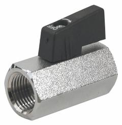 JOMAR VALVE Manual Two-Way Ball Valve: 1/2 in, Chrome-Plated Brass, Straight, FIP x FIP, One-Piece (MPN 100-433). Key specifications — Brand: JOMAR VALVE; Handle: Locking Lever.