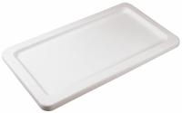 VIKAN Tub Cart Lid: 47 in Overall Lg, 27 in Overall Wd, 1 3/4 in Overall Ht, 4LMJ8, MDPE, White (MPN 69125). Key specifications — Material: MDPE; Color: White; Closure: Snap-On Lid; Brand: VIKAN; Product Type: Lid; Compatible Grainger Part Number: 4LMJ8.