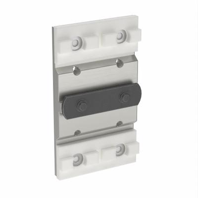 80/20 Linear Bearing: 15 Series, 2 13/16 in L x 4 3/4 in W x 1/2 in H, Silver - Modular Linear Bearings