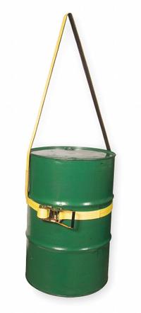 DAYTON Drum Sling: 850 lb Wt Capacity, For 24 in Min. to Max. Drum Dia, Vertical, Yellow (MPN 1XWA3). Key specifications — Color: Yellow; Material: Polyester; Brand: DAYTON.
