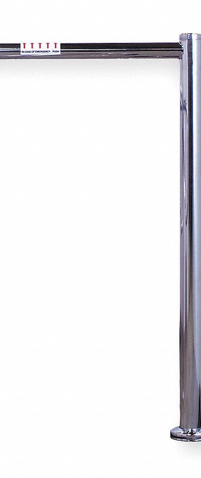 TURNSTILE Header Post: Header Post - End Posts for Modular Rigid Barriers