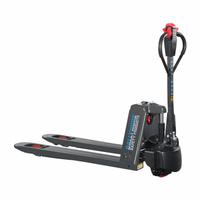 BALLYMORE Battery Powered Pallet Jack: 4,400 lb, 48 in L x 27 in W Fork Dim, 27 in, 6 in, Long Fork (MPN BM-EPJ-44S-27). Key specifications — Brand: BALLYMORE; Width Across Forks: 27 in; Battery Voltage: 48V; Width Between Forks: 6 in.