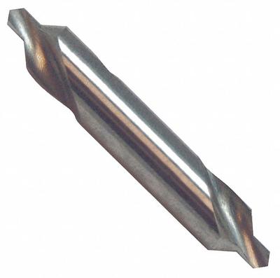 KEO Center Drill: Bell Type, #18, 60°, 3 1/2 in Overall Lg - Bell-Tip Center Drills