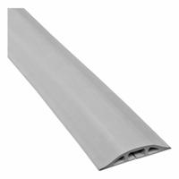 Cable protector: 1 Channels, 3 1/4 in Overall Wd, 9/16 in Overall Ht, 5 ft Lg, Rubber, Gray (MPN D-2-LP-5-GY). Key specifications — Color: Gray; Brand: ELECTRIDUCT.